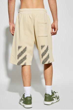 Off-White Shorts with embroidered logo