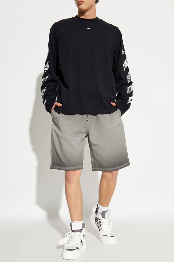 Off-White Shorts mit Logo