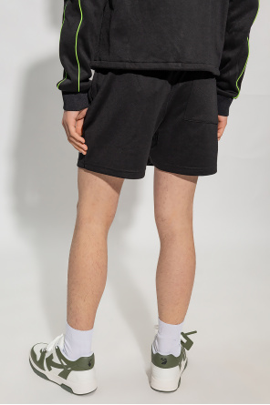 Off-White length Shorts with logo