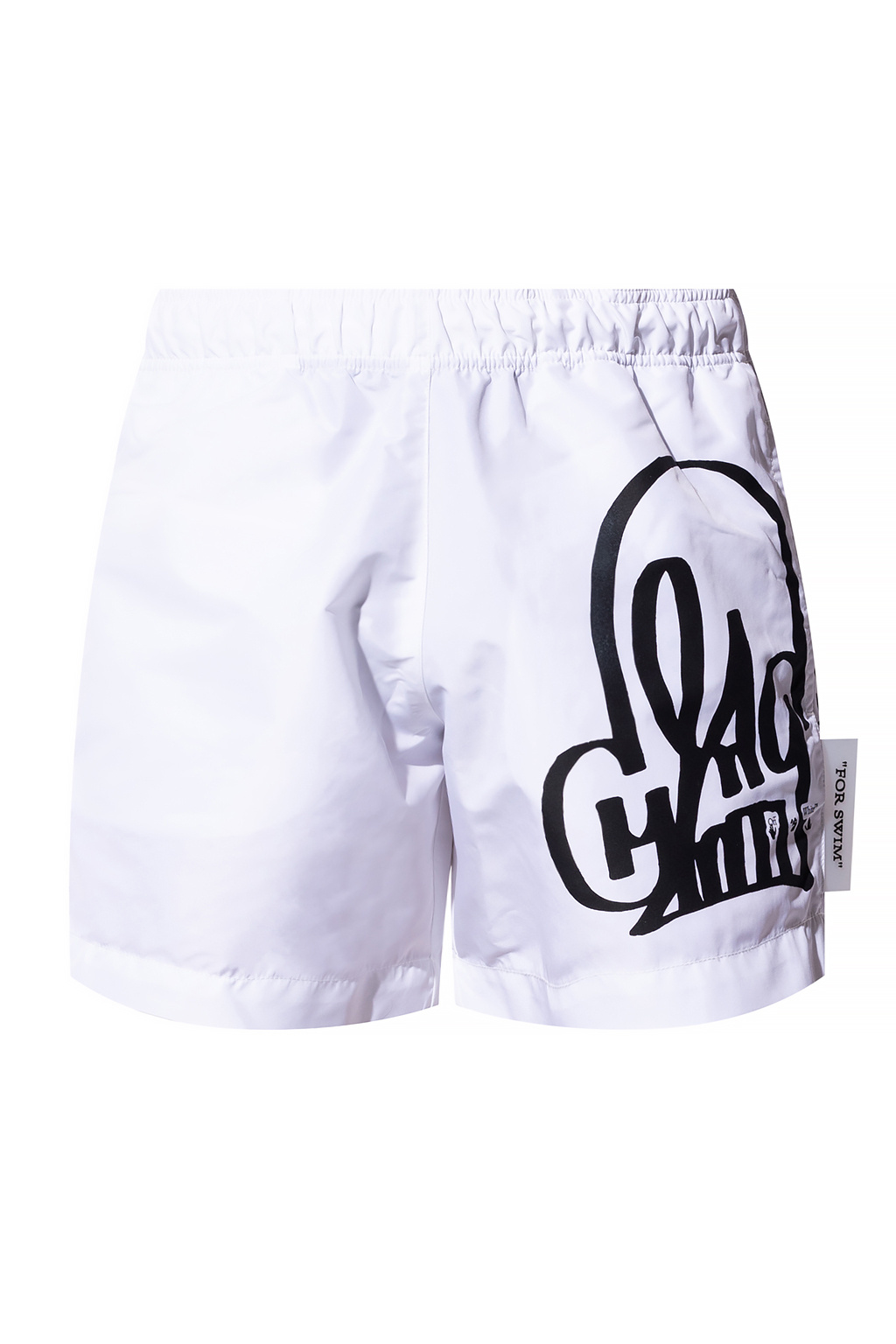 Off-White Printed swim shorts
