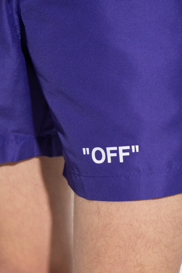 Off-White Swim shorts with logo