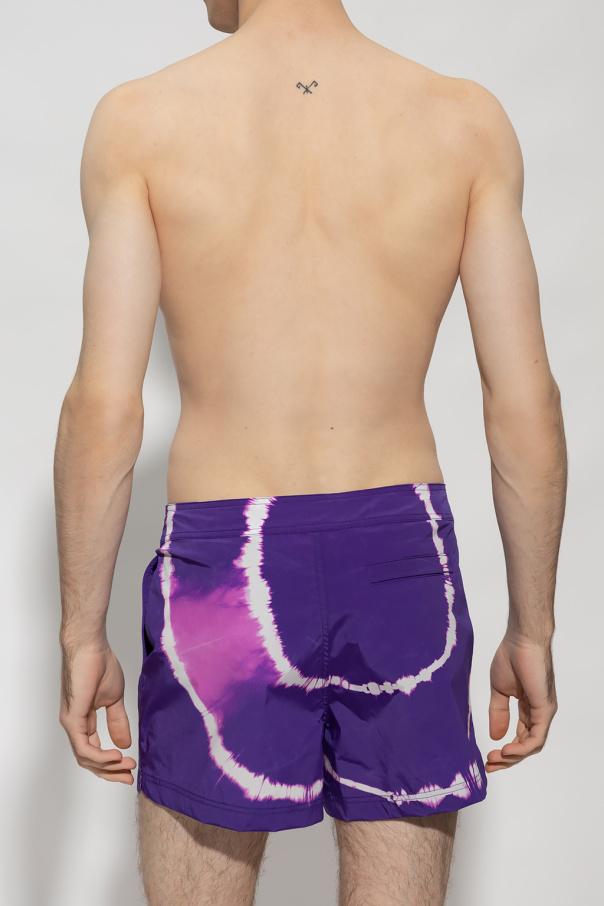 Off-White Tie-dyed swimming shorts