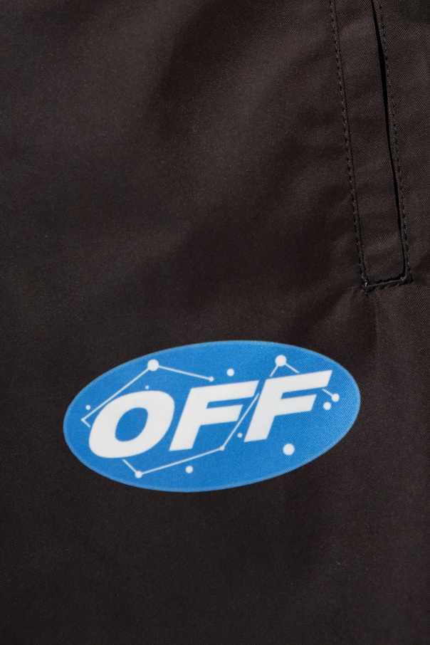Off-White Szorty kąpielowe z logo