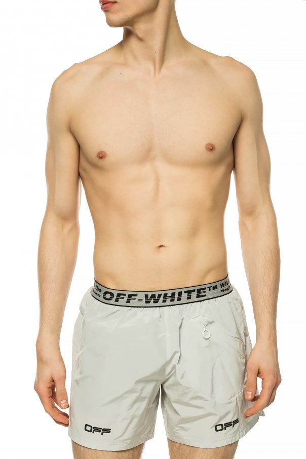 off white bathing suit mens