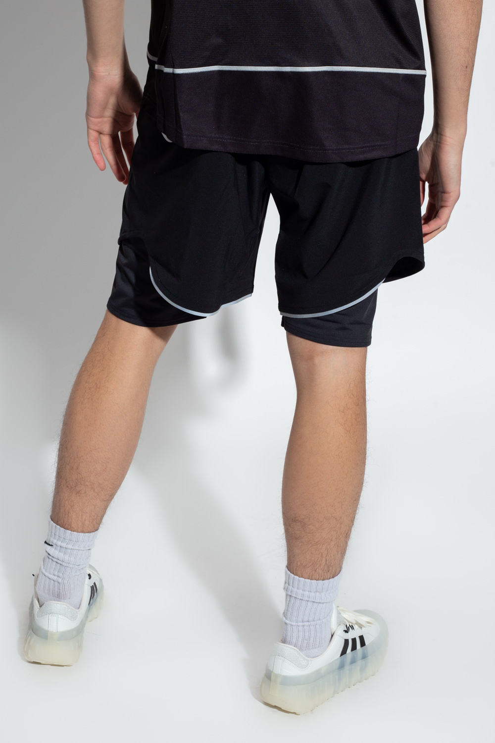 Off-White Heritage shorts with logo