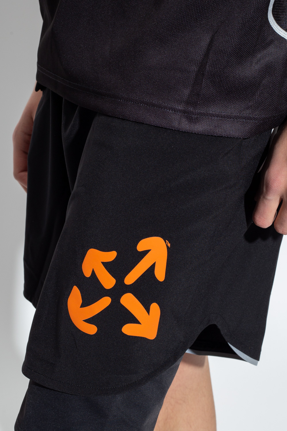 Off-White Shorts with logo