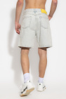 Off-White Denim shorts with logo