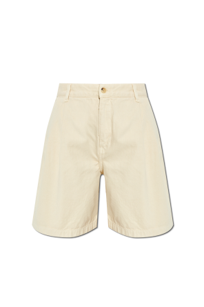 High-waisted denim shorts od Maison Kitsuné