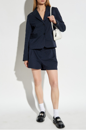 Striped pattern shorts od Maison Kitsuné