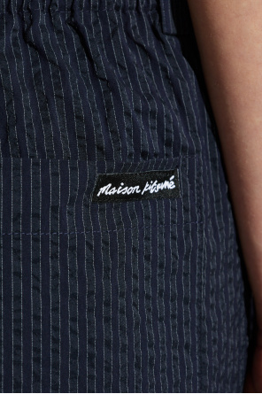 Maison Kitsuné Shorts mit Streifenmuster