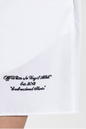 Off-White Cotton shorts