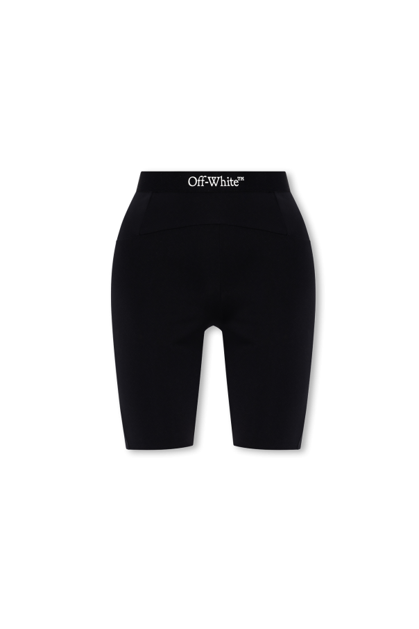 Off-White Cropped leggings with logo