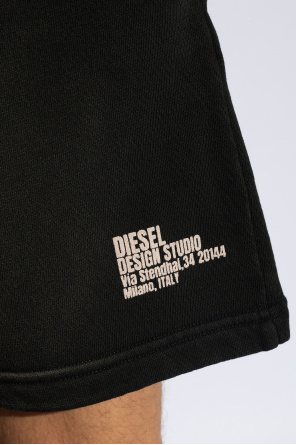 Diesel Szorty z logo ‘P-STELT-N1’