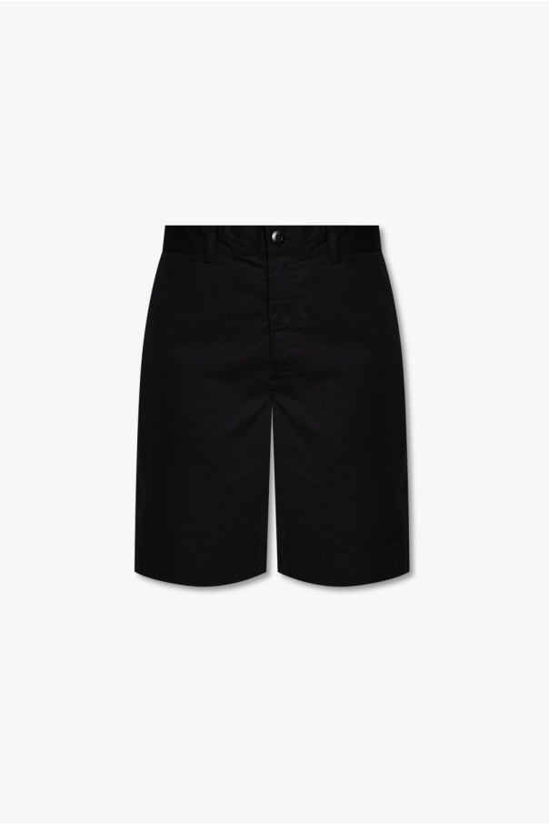 Lemaire Cotton lat shorts