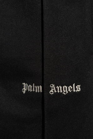 Palm Angels Calções com logótipo bordado