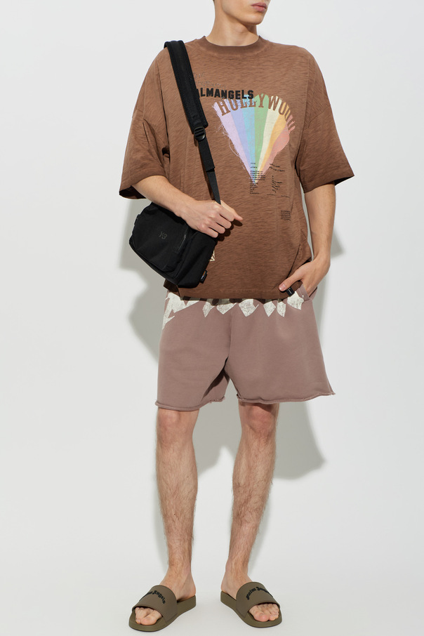 Palm Angels Cotton shorts with a ‘vintage’ effect