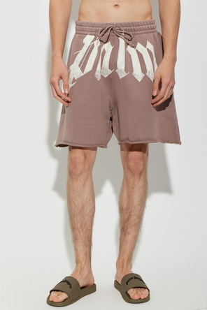 Palm Angels Cotton shorts with a ‘vintage’ effect