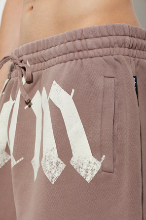 Palm Angels Cotton shorts with a ‘vintage’ effect
