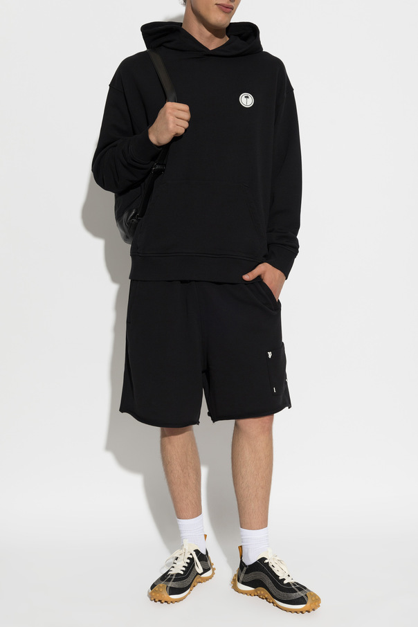 Palm Angels Cotton shorts with pocket