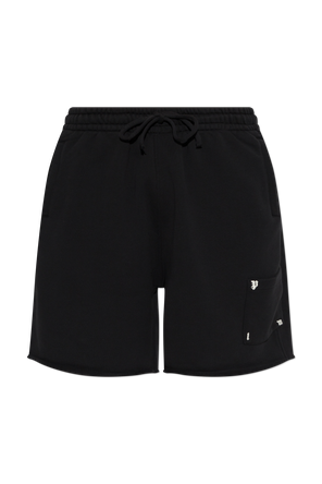 Cotton shorts with pocket