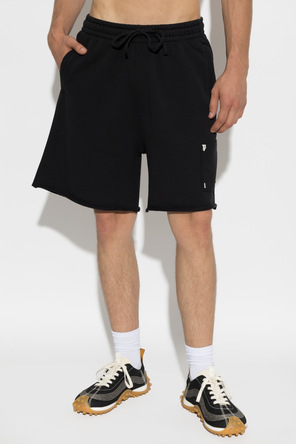 Palm Angels Cotton shorts with pocket