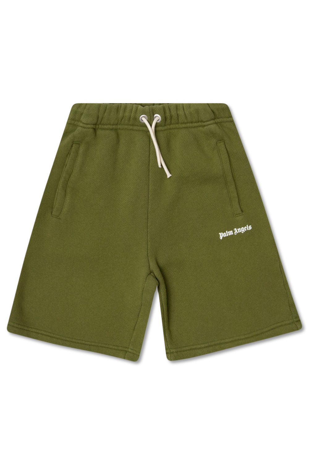 Palm Angels Kids Lacy shorts with logo