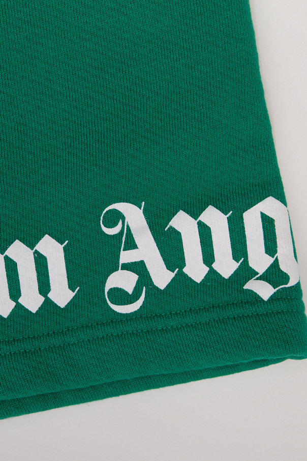 Palm Angels Kids Sweat shorts with logo