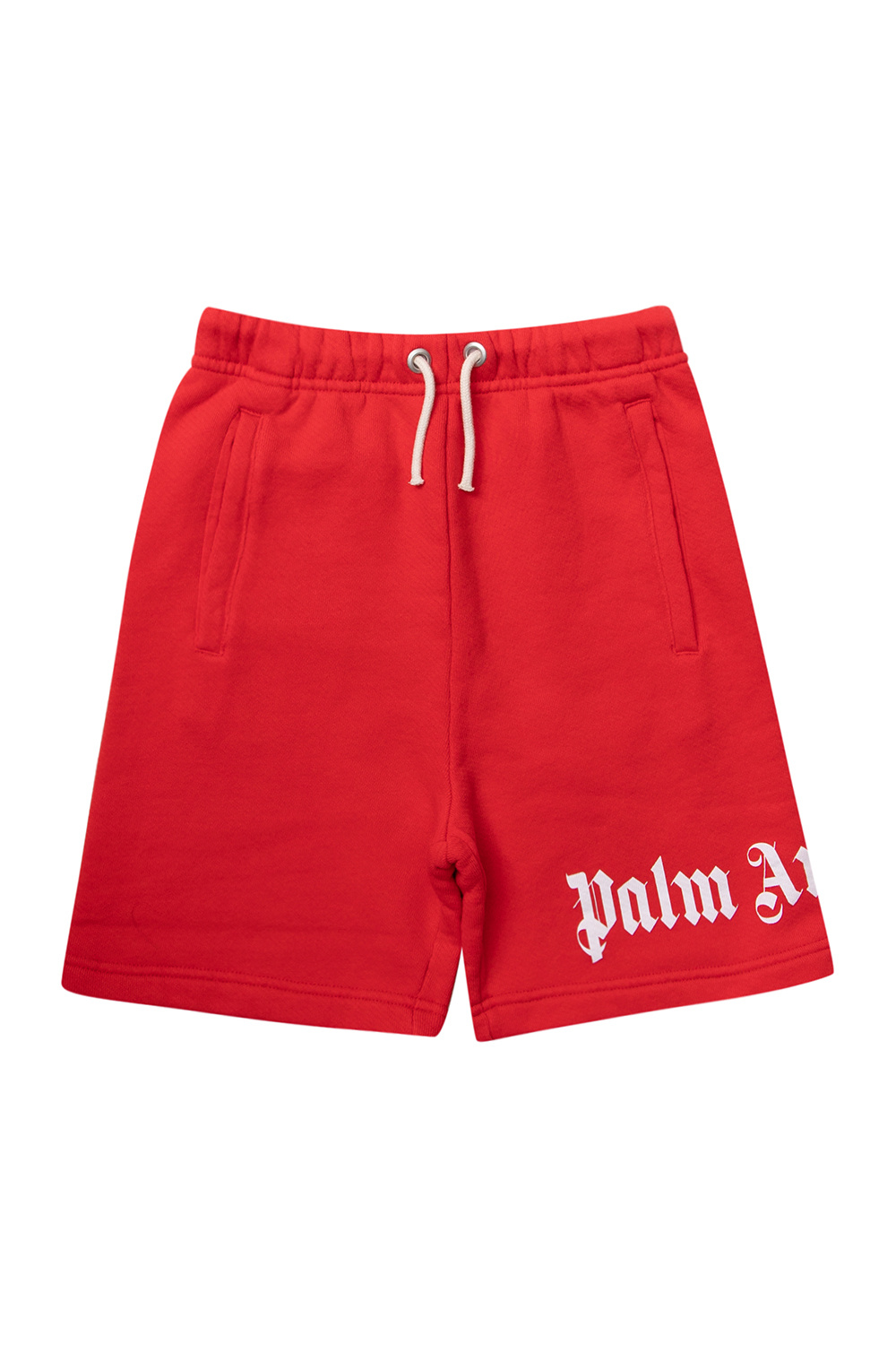 Mango Belted Leather-Effect Shorts Shorts with logo