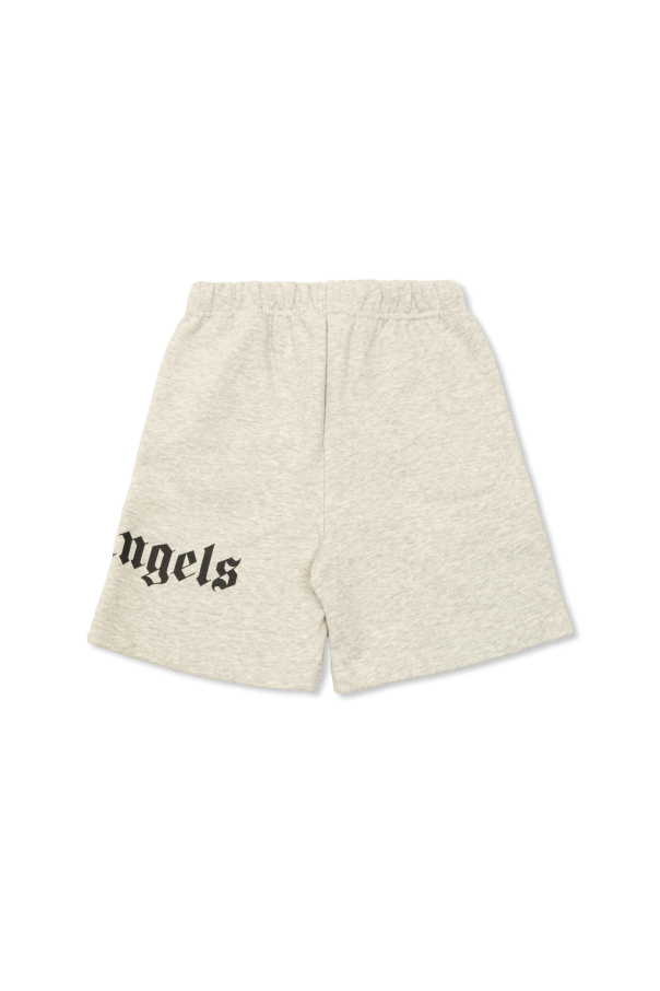 Palm Angels Kids Shorts with logo