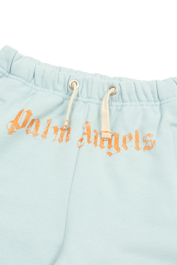 Palm Angels Kids Shorts with logo