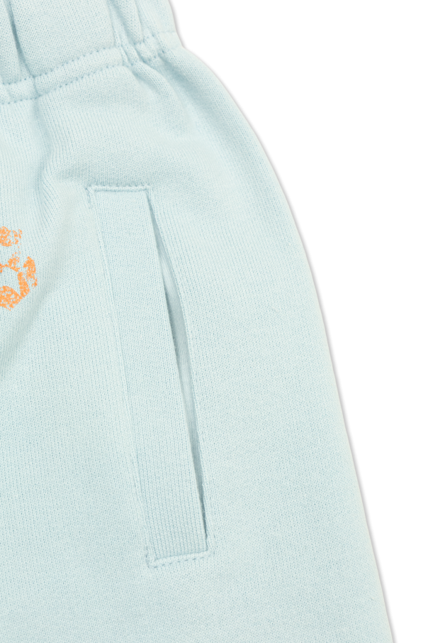 Palm Angels Kids Shorts with logo