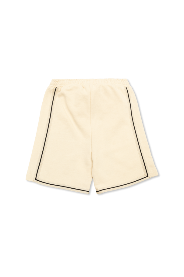 Palm Angels Kids Shorts with logo