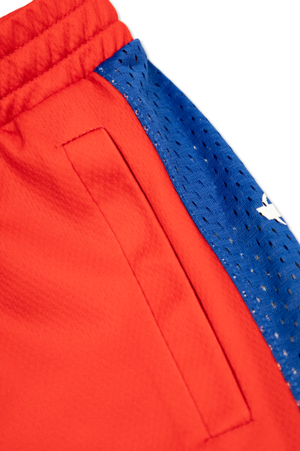 Palm Angels Kids Pantalones cortos con logo estampado