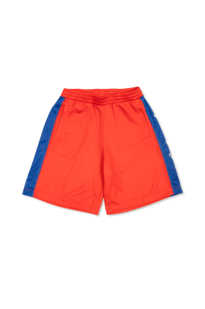 Shorts with printed logo