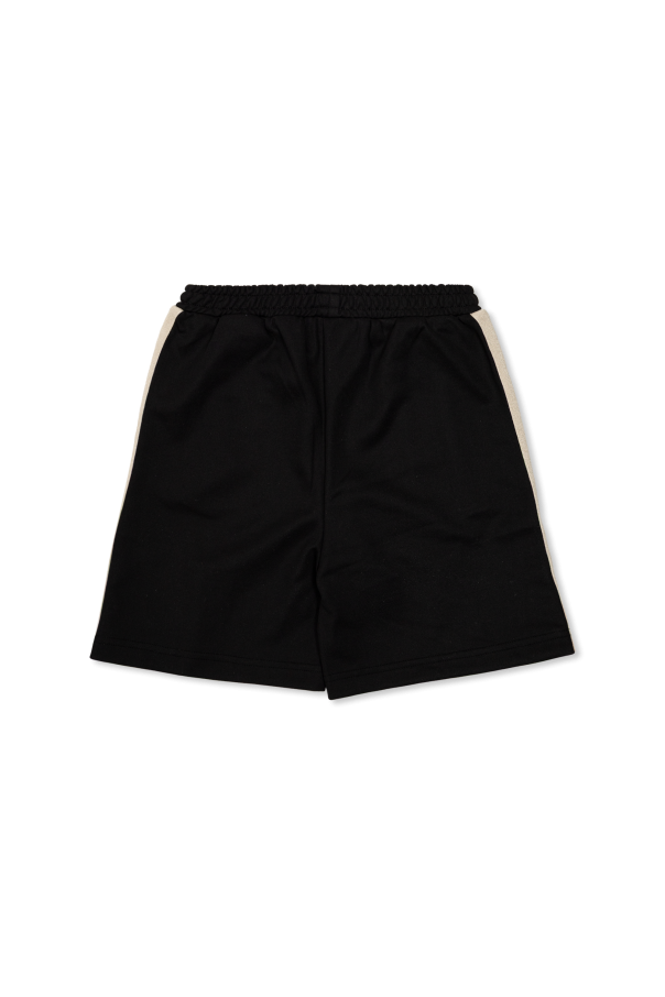 Palm Angels Kids Pantalones cortos con logo