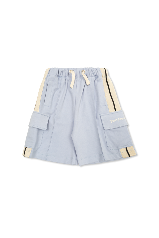 Shorts with logo od Palm Angels Kids