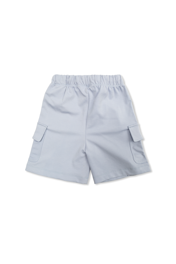 Palm Angels Kids Shorts with logo
