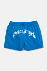 Palm Angels Kids BLUE Swim shorts