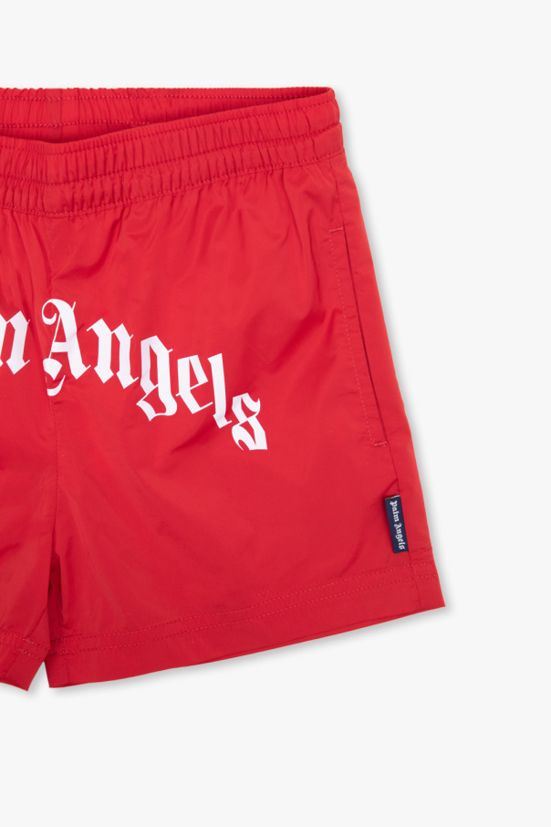 Palm Angels Kids ONLY Shorts with logo