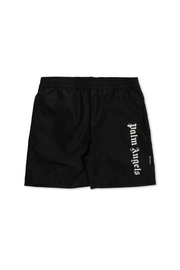 Shorts with logo od Palm Angels Kids