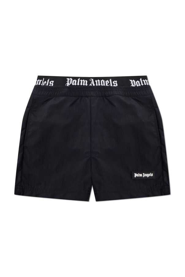 Shorts with logo od Palm Angels Kids