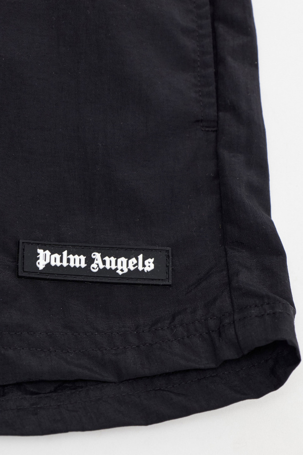 Palm Angels Kids Shorts con logo