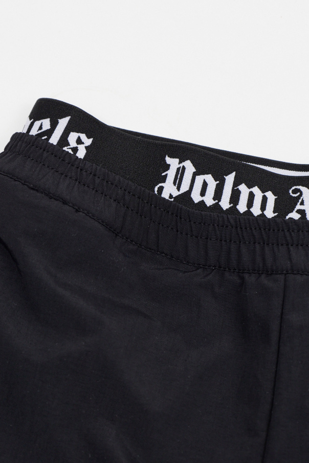 Palm Angels Kids Shorts con logo