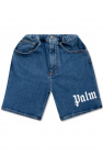 Palm Angels Kids Denim shorts