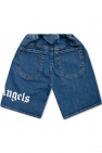 Palm Angels Kids Denim shorts