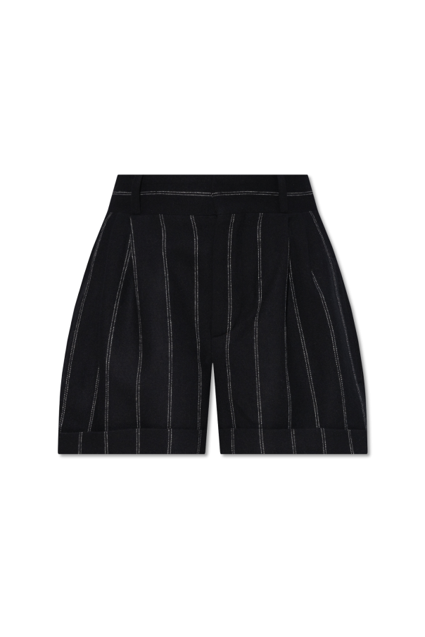 The Mannei ‘Kudebi’ wool sequin-embellished shorts