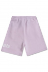 Palm Angels Kids twill-shorts med ikonisk stribe