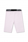 Palm Angels Kids Cropped leggings with logo