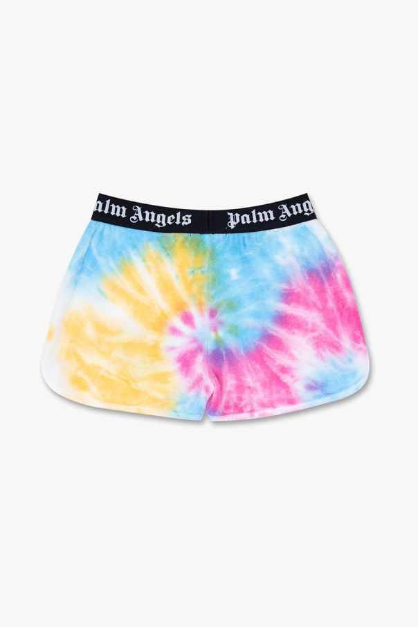 Palm Angels Kids and shorts with logo