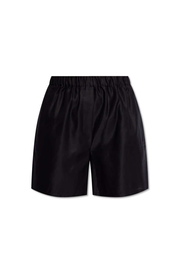 Max Mara ‘Piadena’ shorts with logo